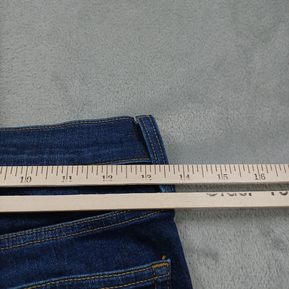 J Crew Jeans Womens 27 Blue Denim Classic Toothpick Preppy Pockets Cotton - Picture 7 of 7